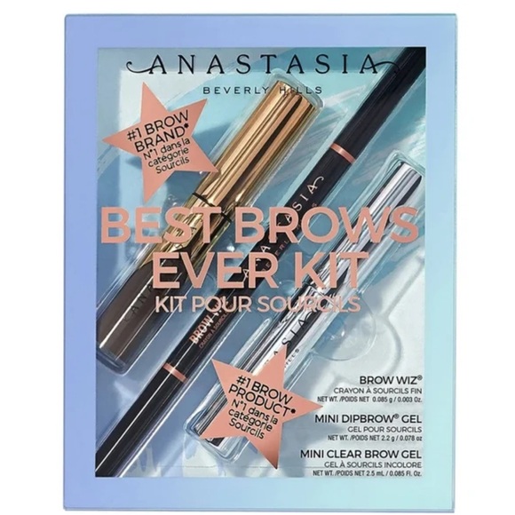 Anastasia Beverly Hills Best Brows Kit - Shade Ebony - Picture 1 of 4
